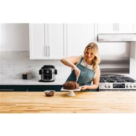 Ninja OL550EU Olla Eléctrica Multifunción SmartLid 11 en 1 Foodi, 6L, Cocina a Presión, Freidora de Aire, Vapor, Horneado