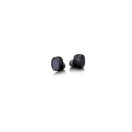 Lenco EPB-440 Auriculares In-Ear Inalámbricos Negros IP67 Resistentes al Agua con Bluetooth 4.2 y Control de Volumen
