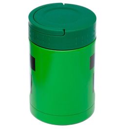 Puckator Fiambrera Termo Creeper Minecraft 500ml Acero Inoxidable Doble Pared Para Alimentos Fríos/Calientes Con Asa y Tapa Antifugas