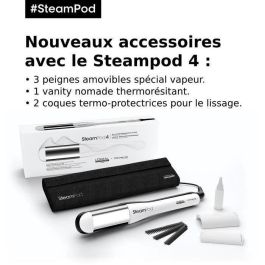 Steampod 4.0 - Placa de cerámica de alta resistencia - L'Oréal Professionnel Paris - Steampod 4.0 - Placa de cerámica de alta resistencia - L'Oréal Professionnel Paris -