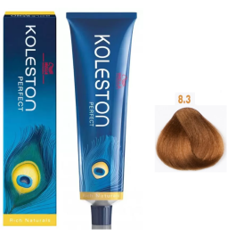 Koleston Perfect, Tinte permanente para el cabello, 8/3 Light Blonde Gold, 60 ml Precio: 15.49999957. SKU: B1CSEXS8MG