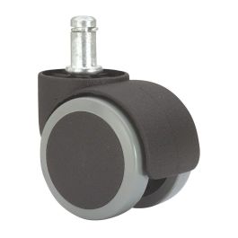 Ruedas Alex Rueda giratoria espiga lisa con anilla 11 x 22 mm Ø 5 cm Negro/Gris Carga máx. 50 kg Precio: 2.59000016. SKU: B1J9ZSP7QJ