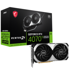 MSI VENTUS GeForce RTX 4070 Ti SUPER 16G 2X OC NVIDIA 16 GB GDDR6X