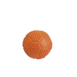 Gloria Pelota de Fútbol con Sonido y Pitido para Perros, Caucho Duradero, Diámetro 7 cm