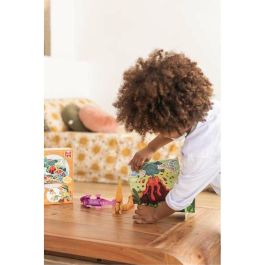 Juego manualidades dino creativo. siete actividades creativas para explorar el mundo de los dinosaurios.