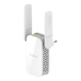 D-Link DAP-1610 Repetidor Wi-Fi AC1200 Doble Banda 1200Mbps con 2 Antenas Externas y Diseño de Enchufe de Pared