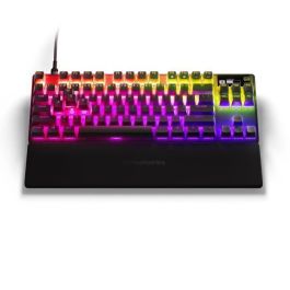 Teclado mecánico gaming - STEELSERIES - APEX PRO TKL (2023) - Sin teclado numérico - Alámbrico - Con interruptores ajustables - Negro