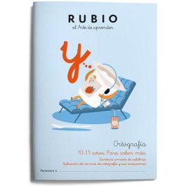 Rubio Cuaderno Ortografía 6: Aprende a escribir correctamente, dinámico y divertido con reglas de acentuación y puntuación Precio: 4.59000048. SKU: B1HWXN6SS9