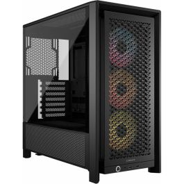Corsair COR1737672614579 Caja PC Semitorre 4000D RS ARGB Series con 3 ventiladores ARGB Negro