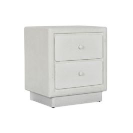 Mesita De Noche Moderno DKD Home Decor Blanco 36 x 53 x 48 cm Precio: 166.50000026. SKU: B18ES93GTF