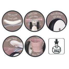 Smoby Rookie Correpasillos Rosa para Niños a Partir de 12 Meses