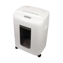 Olympia Aktenvernichter MC 408.2 - Trituradora de Papel de Microcorte, 8 Hojas, 16 L, 65 dB, Blanco