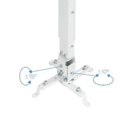 TooQ PJ2012T-W Soporte de Techo para Proyector, Inclinable y Nivelable, Carga Máx. 20kg, Blanco TooQ PJ2012T-W Soporte de Techo para Proyector, Inclinable y Nivelable, Carga Máx. 20kg, Blanco