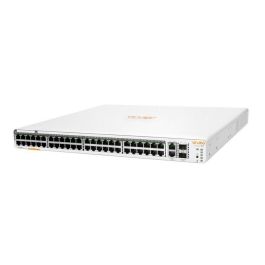 Hewlett Packard Enterprise Aruba Instant On 1960 Switch 48G 40p Class4 8p Class6 PoE 600W 2XGT 2SFP+