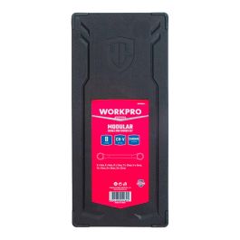 Llaves de estrella cromo-vanadio acodadas dobles, juego 8 piezas