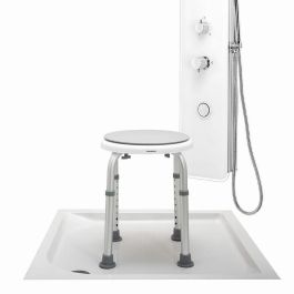 Taburete de Baño Giratorio y Regulable Roshawer InnovaGoods Taburete de Baño Giratorio y Regulable Roshawer InnovaGoods