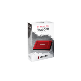 Kingston XS1000 SSD Externo 2TB USB 3.2 Gen2 Rojo