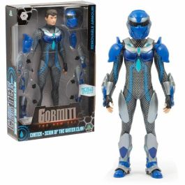 Gormiti Figura Articulada Vástago con Armadura Modelo Agua GRV032 - 27 cm