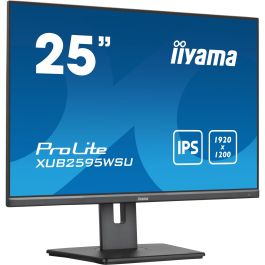 iiyama XUB2595WSU-B5 ProLite 25" WUXGA (1920x1200) IPS LED 4ms HDMI DP USB Monitor Ajustable Pivot Negro Precio: 216.69000045. SKU: B1CNDNM3H6