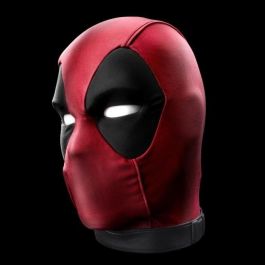 Cabeza de Deadpool interactiva, se mueve y habla, aplicación dedicada, coleccionable para adultos, más de 600 sonidos y frases en inglés, Marvel Cabeza de Deadpool interactiva, se mueve y habla, aplicación dedicada, coleccionable para adultos, más de 600 sonidos y frases en inglés, Marvel