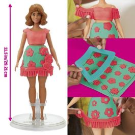 Play-Doh HASG13605X0 Set de Arcilla para Modelar Barbie Florets and Fringes