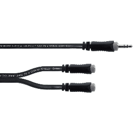 Cordial Cable Y Mini-Jack Estéreo a 2 Mini-Jacks Estéreo Hembra, 30 cm Precio: 11.68999997. SKU: B1B8QNTRQR