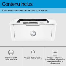 HP M110w Impresora Láser Monocromo Ultracompacta y Eficiente, Impresión Rápida de Alta Calidad con App HP Smart, para Hogar u Oficina HP M110w Impresora Láser Monocromo Ultracompacta y Eficiente, Impresión Rápida de Alta Calidad con App HP Smart, para Hogar u Oficina