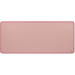 Logitech Alfombrilla de Escritorio Studio Series Antideslizante y Resistente a Derrames, Dark Rose