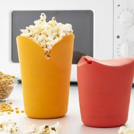 Palomiteras de Silicona Plegables Popbox InnovaGoods (Pack de 2)