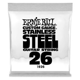 Ernie Ball Cuerda Eléctrica de Guitarra Entorchada Acero Inoxidable Sonido Brillante Calibre 026 Precio: 2.59000016. SKU: B1GMKZYJA6