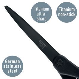Tijeras Leitz Quality 205 mm Negro