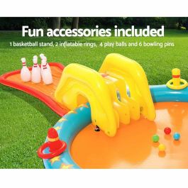 Bestway Piscina Hinchable Parque de Juegos Bolos 435x213x117 cm +2 Años Jardin 53068