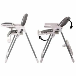 Nania NAN3507460228045 Trona para Bebé Bianca con Respaldo Reclinable, Altura Regulable y Plegado Compacto, 6 a 36 Meses, Gris Nania NAN3507460228045 Trona para Bebé Bianca con Respaldo Reclinable, Altura Regulable y Plegado Compacto, 6 a 36 Meses, Gris
