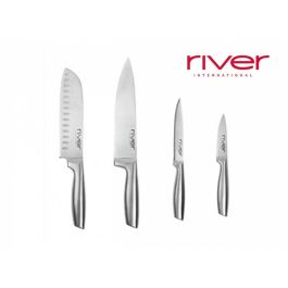 Set de Cuchillos River Acero Inoxidable 4 pcs Precio: 16.94999944. SKU: S7602788