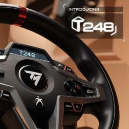 Thrustmaster 4460182 Volante + Pedales para PC, Xbox One, Xbox Series X/S, Negro, USB, Analógico/Digital