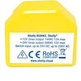 Shelly Relais "RGBW2" WLAN LED Lichtcontroller Doppelpack