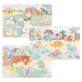 Puzzle madera dinosaurio 29,5x25x21,5 cm - modelos surtidos Precio: 6.50000021. SKU: B1FKEVYAP7