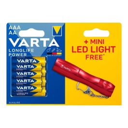 Varta Pilas Alcalinas Longlife Power 4 x AA + 4 x AAA con Mini Linterna LED de Regalo Precio: 7.49999987. SKU: B1GYVTCARM
