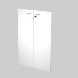 Artexport Pareja De Puertas Para Estantería Media Presto 18 mm Con Cerradura Blanco Precio: 84.69000056. SKU: B1HFD364XT