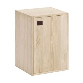 Astigarraga Mueble 1 Puerta Dinamic Pino Macizo 37,3 x 33 x 53,5 cm