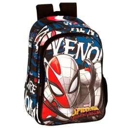 PERONA Mochila Venom Spiderman Marvel adaptable 42cm, 2 compartimentos, forro interior, bolsillo portabotellas Precio: 19.94999963. SKU: B1GDSX4XAB