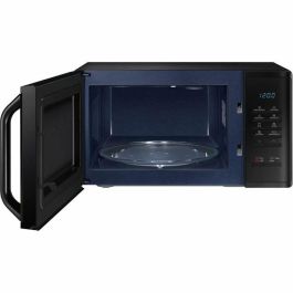 Samsung MG23K3513AK Microondas con Grill, 23L, 800W, Panel Electrónico, Cavidad Cerámica Enamel, Negro