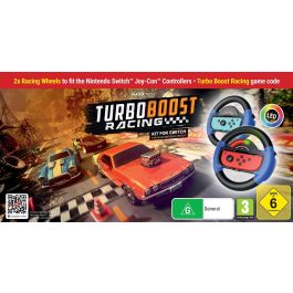 Turbo Booster Racing - Kit (volantes + juego) - Juego para Nintendo Switch - Código en una caja Turbo Booster Racing - Kit (volantes + juego) - Juego para Nintendo Switch - Código en una caja