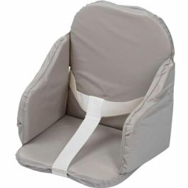 Tineo Cojín de Silla para Bebé PVC Gris con Correas, Acolchado, Fácil de Limpiar, para Silla Alta o de Madera, Fabricación Francesa Precio: 35.50000003. SKU: S7179106