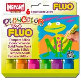 Instant Témperas Sólidas One Fluo En Barra Estuche De 6 C-Surtidos Fluorescentes Precio: 5.79000004. SKU: B1884GPS2R