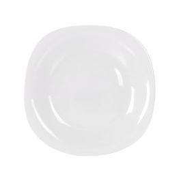 La Mediterranea Vajilla 12 Piezas Cuadrada Opal Colección Palaos Mediana