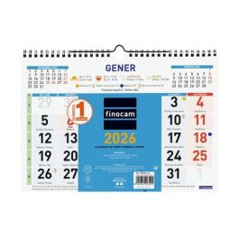 Calendari (2026) Catalan Finocam Paret Color Mensual Numeros Grans M 300X210 Precio: 4.88999962. SKU: B17LM2L6PJ