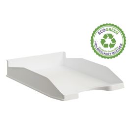 Archivo 2000 Bandeja Ecogreen Apilable 3 Posiciones 345x255x60 mm Reciclado Blanco Pastel