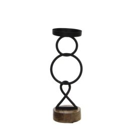 EDELMAN Candelabro de Hierro Negro, 9 x 8 x 24 cm EDELMAN Candelabro de Hierro Negro, 9 x 8 x 24 cm Precio: 20.50000029. SKU: B162XQE8HV