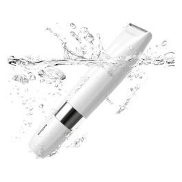 Braun BS1000 Recortadora de Cuerpo Eléctrica Seco Húmedo Multiusos para Hombres y Mujeres, Zonas Delicadas, Blanca